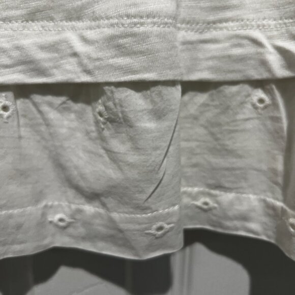 Ladies Democracy White Top, size small - Picture 5 of 8